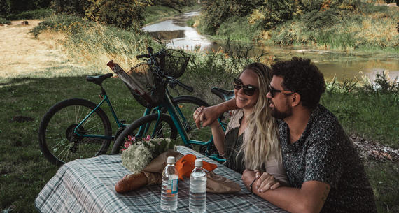 bike and picnic