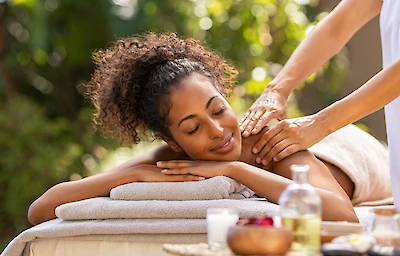 Main image linking to post titles: Tap Into Tranquility With These Four Spa Experiences
