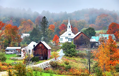 Main image linking to post titles: The Best Fall Foliage Destinations In New England