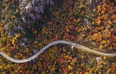 Main image linking to post titles: Experience Quintessential Autumn On Virginia’s Top Fall Foliage Drive
