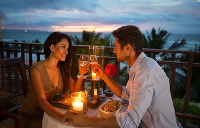 Main image linking to post titles: Romantic Getaways You’ll Fall In Love With
