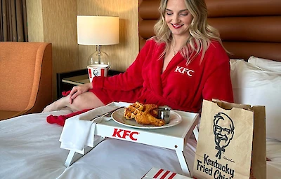 Main image linking to post titles: What Happens When KFC Chicken & Waffles Meet Mother’s Day Morning?