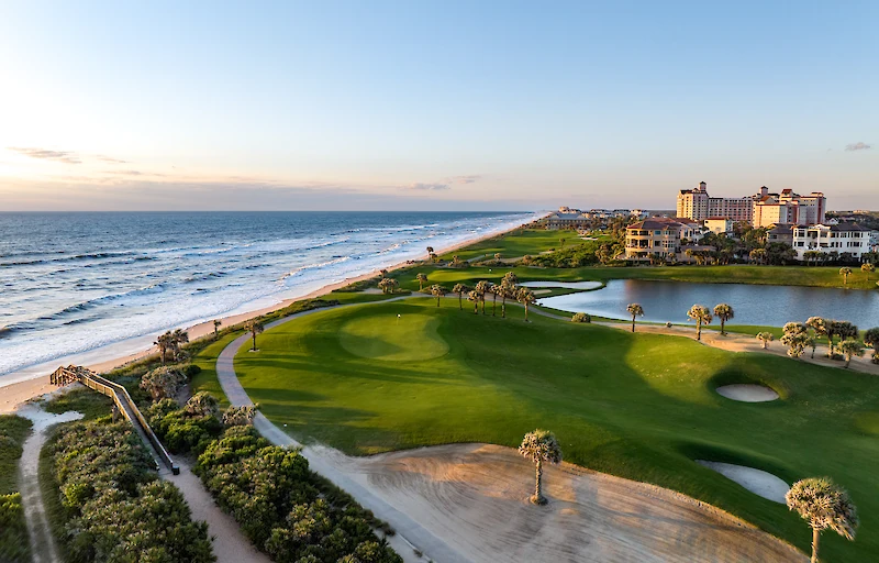 Main image linking to post titles: Best U.S. Golf Getaways: Tee Off at These Bucket-List Resorts