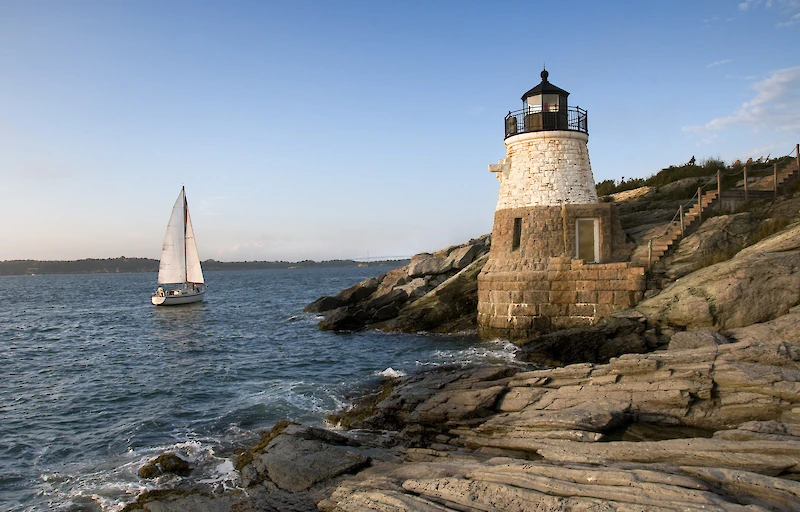 Main image linking to post titles: These Classic New England Beach Towns Are Even Better in Fall—With Quiet Beaches, Lobster Rolls, and Leaf-Peeping Drives