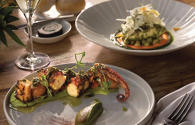 Main image linking to post titles: Interview with a Chef: La Cantera’s John Carpenter on Being Recommended by MICHELIN Guide